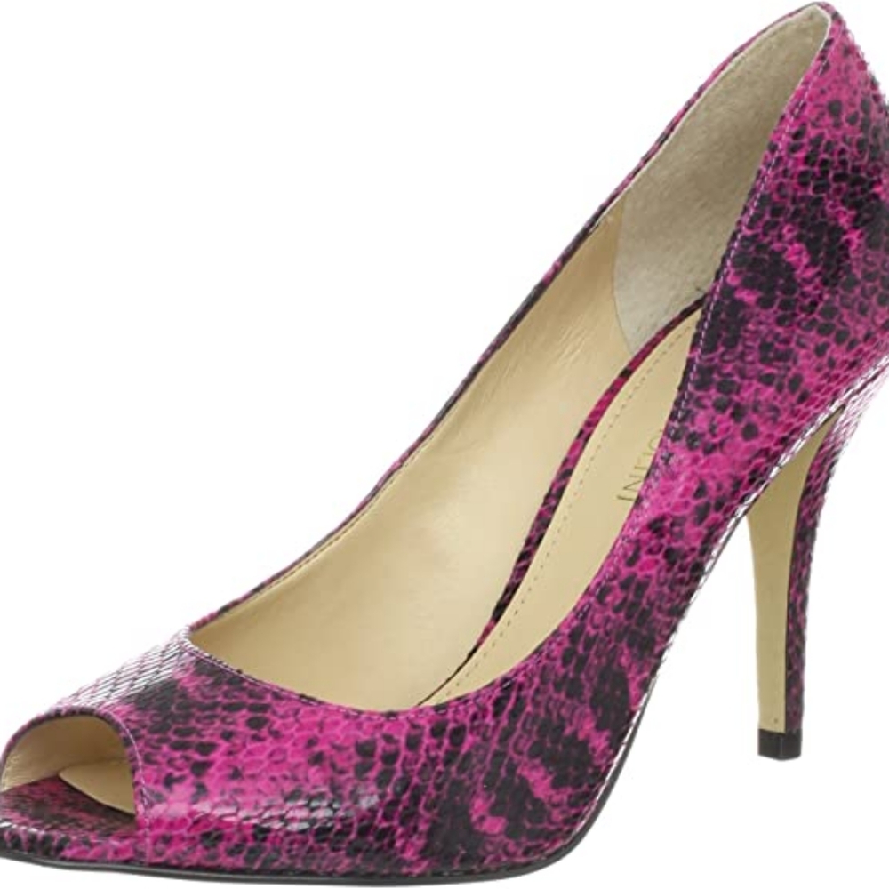 Enzo Angiolini Mayalin open toe pump 8.5